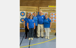 Belle prestation des archers Vésuliens à Gray, le 16 novembre 2025