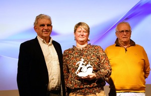 Bérengère Sauget récompensé à la soirée des sportifs, Vesoul le 28 novembre 2025.