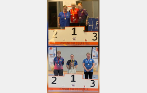Annick en argent, Bérengère en bronze au championnat régional, Is sur Tille le 14 et 15 février 2026