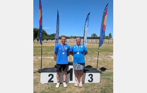 Bérengère et Théo Champions régionaux BFC TAEN, Dijon le 14 juin 2026