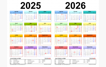 Agenda saison 2025 / 2026