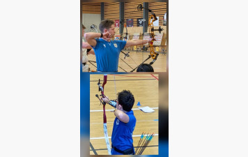 Aïdânn et Théo au Championnat Régional BFC Jeunes à Auxonne le 7 et 8 février 2026