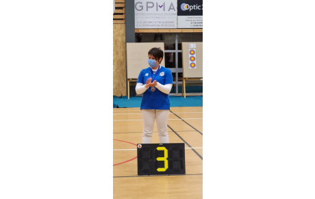 Nadia Hugeat en Bronze au Régional BFC, Auxonne le 20 Février 2022