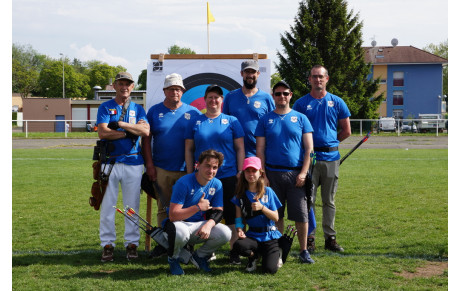 8 archers / 9 podiums pour les Vésuliens au TAE I et TAE N à La Savoureuse, le 21-05-2023