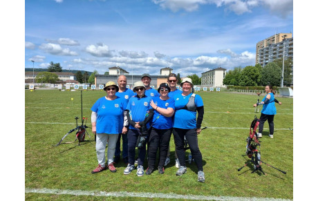 6 archers pour 5 podiums sur deux discipline, La savoureuse le 17 mai 2026